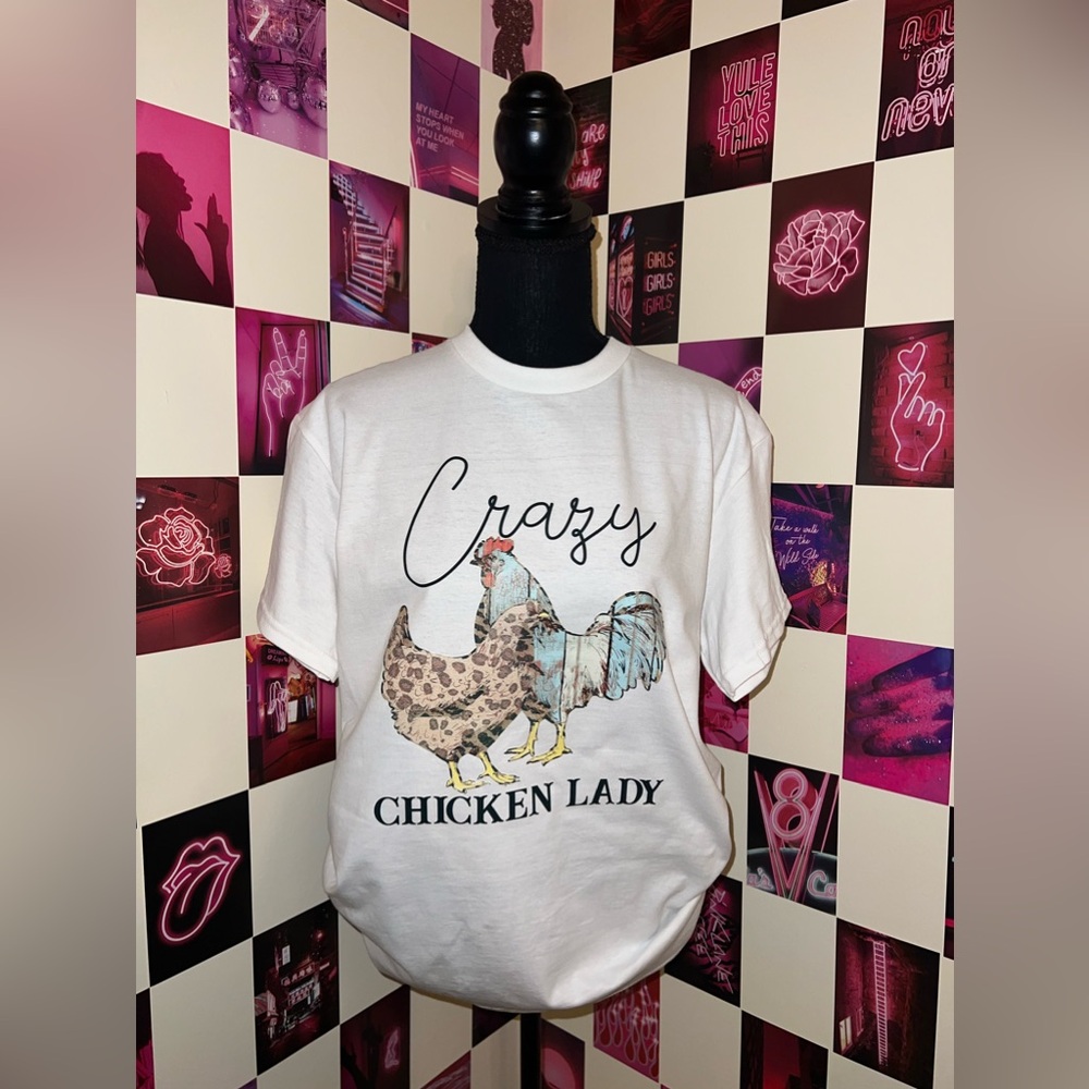Crazy chicken lady Tshirt